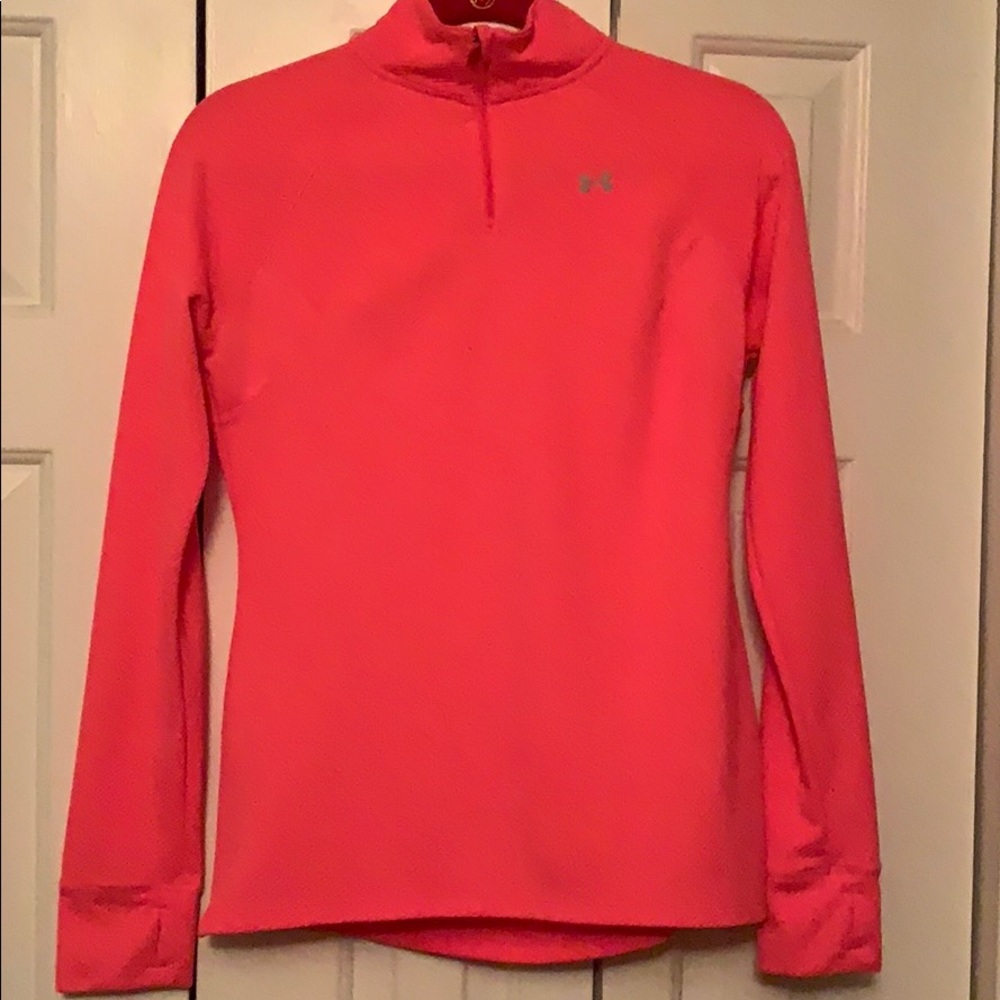 Breast cancer semi fitted pullover